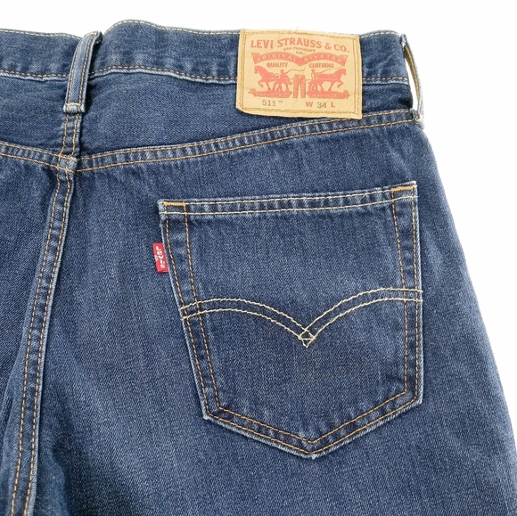 Levi's 501 Cuffed‎ Bermuda Shorts - Picture 5 of 8